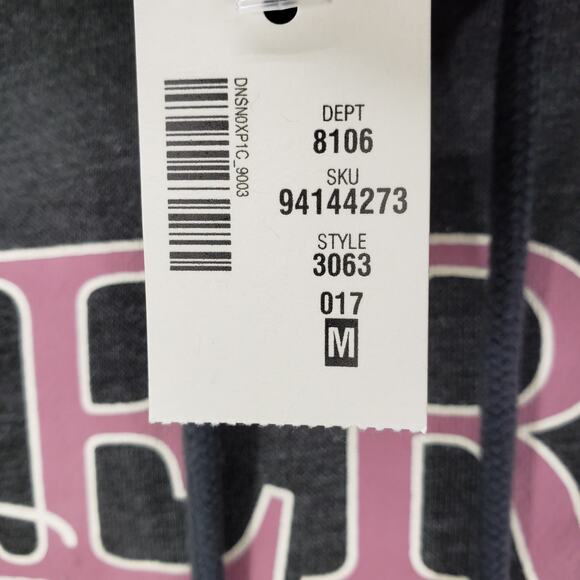 Aeropostale New Eighty Seven Gray Pullover Hoodie Size Medium - Picture 9 of 11